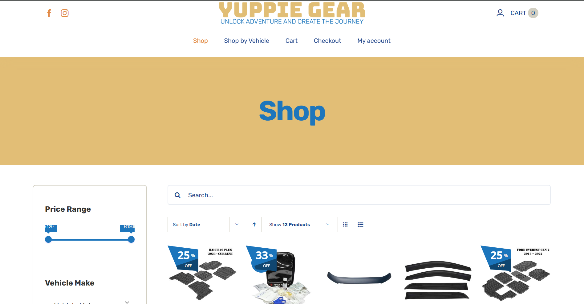 Yuppie Gear Website